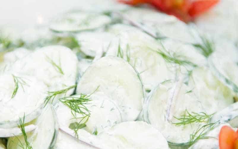 Salade de quinoa avec concombre, menthe et citron-Objectif : Zéro Miette!